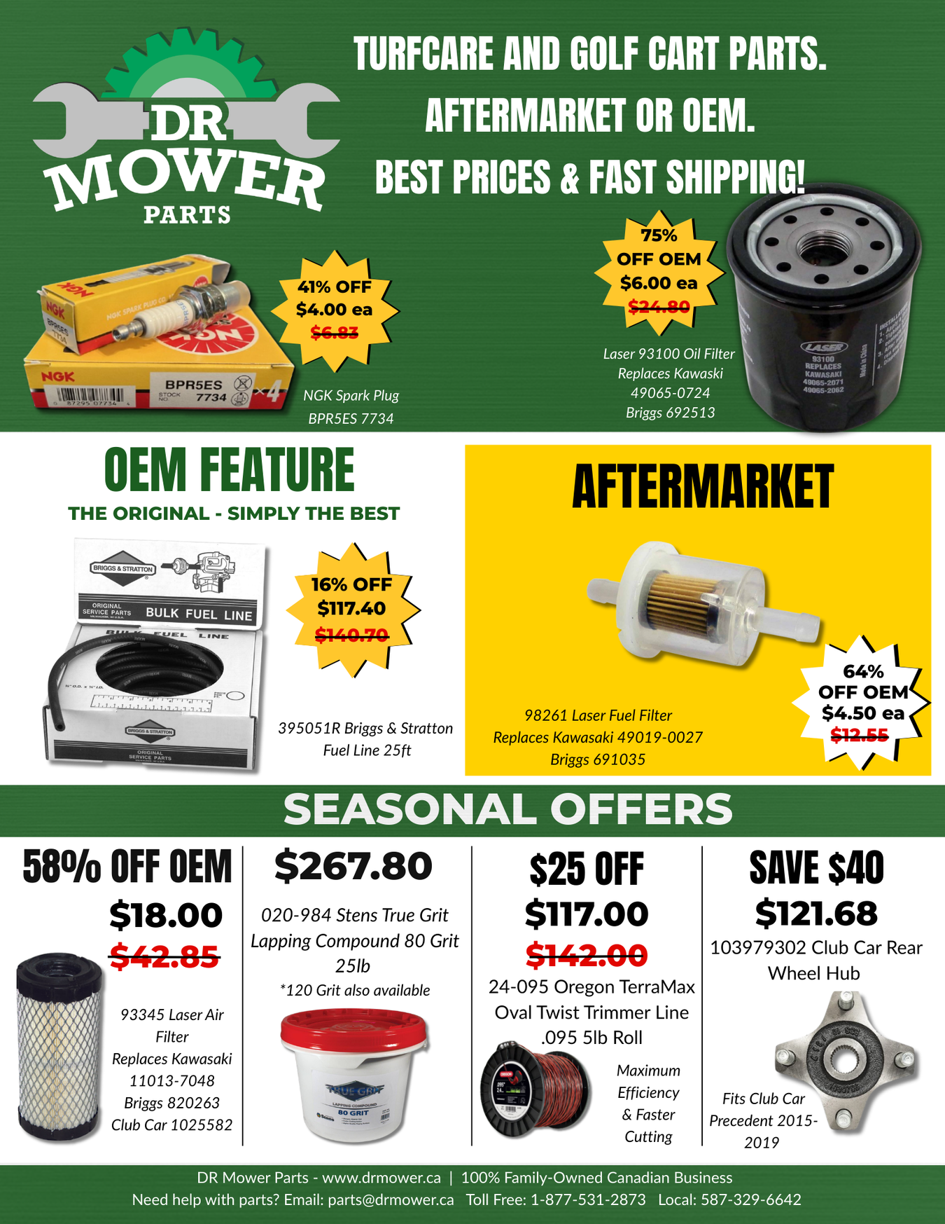 Spring 2026 Turfcare Flyer