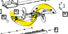 318084001 Homelite Ryobi 21 inch Auger Assembly - Currently on Backorder